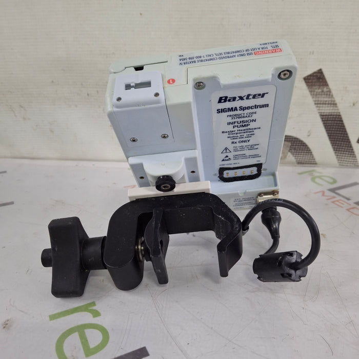 Baxter Baxter Sigma Spectrum 8.01.00 w/o Battery Infusion Pump Infusion Pump reLink Medical