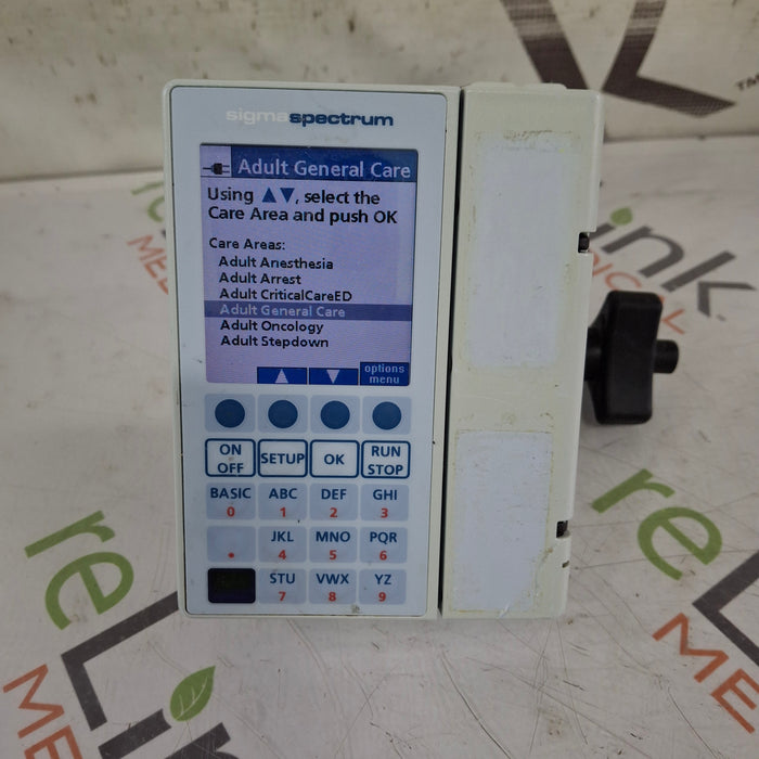 Baxter Baxter Sigma Spectrum 8.00.03 w/o Battery Infusion Pump Infusion Pump reLink Medical