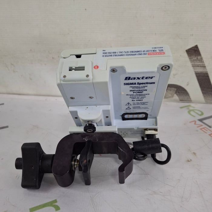 Baxter Baxter Sigma Spectrum 8.00.03 w/o Battery Infusion Pump Infusion Pump reLink Medical