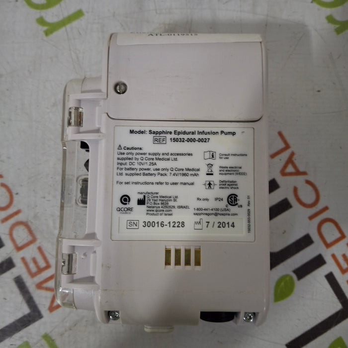 QCore Medical QCore Medical Sapphire Epidural Infusion Pump Infusion Pump reLink Medical