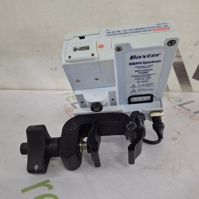 Baxter Baxter Sigma Spectrum 8.00.03 w/o Battery Infusion Pump Infusion Pump reLink Medical