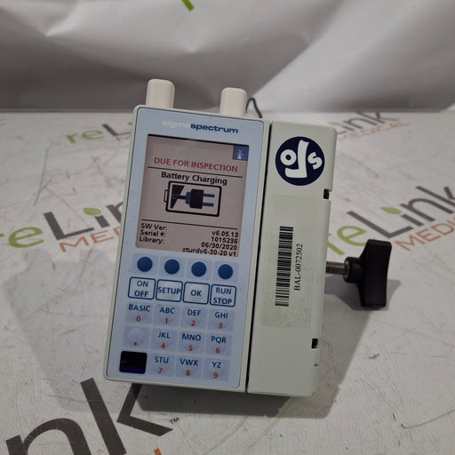 Baxter Baxter Sigma Spectrum 6.05.13 without Battery Infusion Pump Infusion Pump reLink Medical