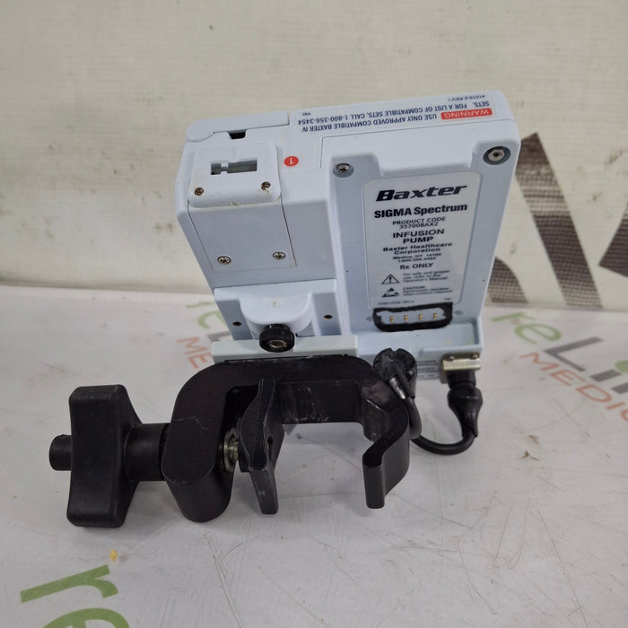 Baxter Baxter Sigma Spectrum 8.00.05 w/o Battery Infusion Pump Infusion Pump reLink Medical