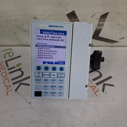 Baxter Baxter Sigma Spectrum 8.00.04 w/o Battery Infusion Pump Infusion Pump reLink Medical