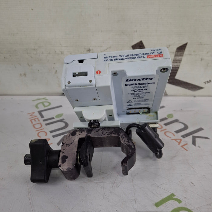 Baxter Baxter Sigma Spectrum 8.00.04 w/o Battery Infusion Pump Infusion Pump reLink Medical
