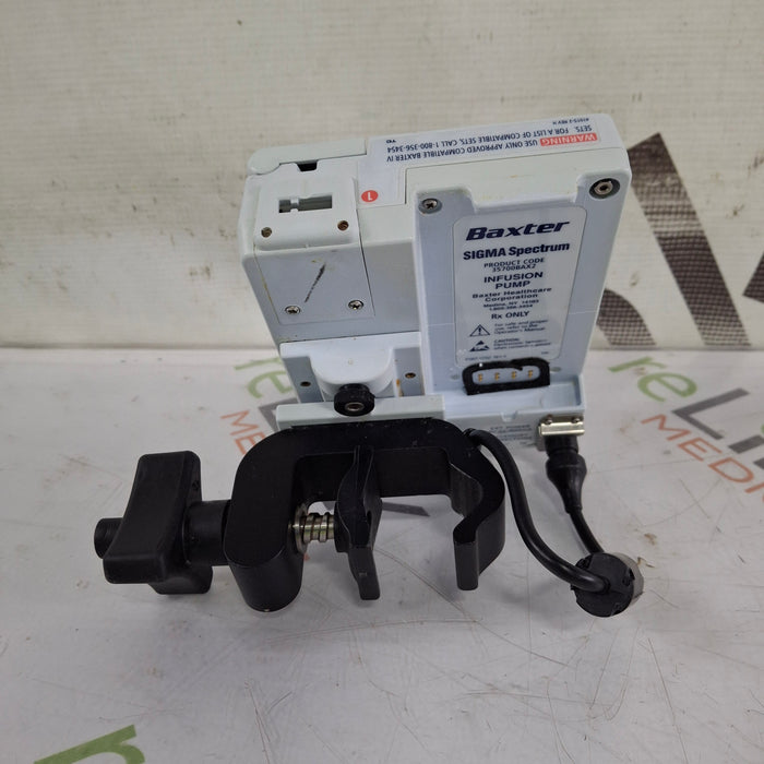 Baxter Baxter Sigma Spectrum 8.00.03 w/o Battery Infusion Pump Infusion Pump reLink Medical