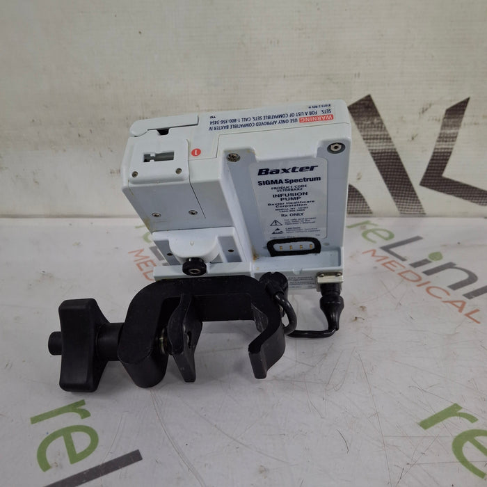 Baxter Baxter Sigma Spectrum 8.00.03 w/o Battery Infusion Pump Infusion Pump reLink Medical