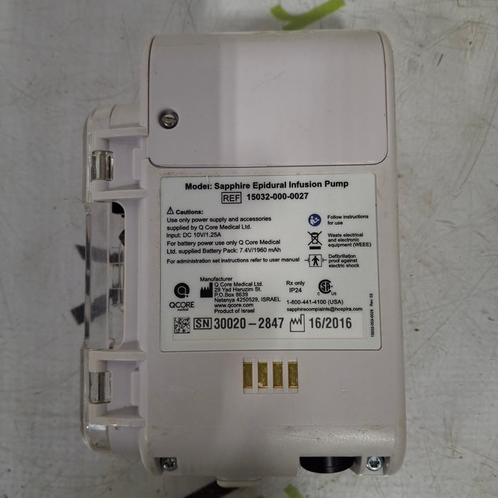 QCore Medical Sapphire Epidural Infusion Pump