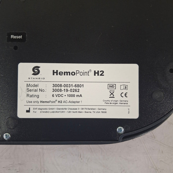 Stanbio Laboratory HemoPoint H2 Analyzer