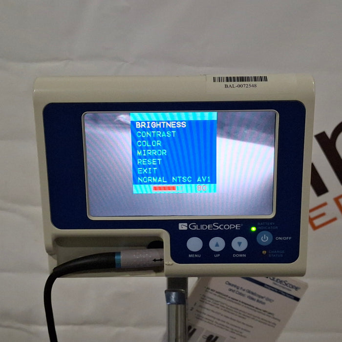 Verathon Medical, Inc Glidescope GVL Video Laryngoscope w/ Reusable Baton