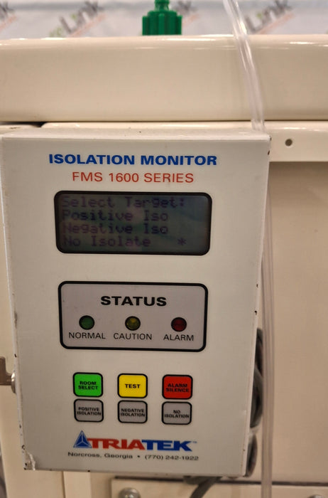 Triatek Triatek FMS 1600 Series Isolation Monitor Room Medical Furniture reLink Medical
