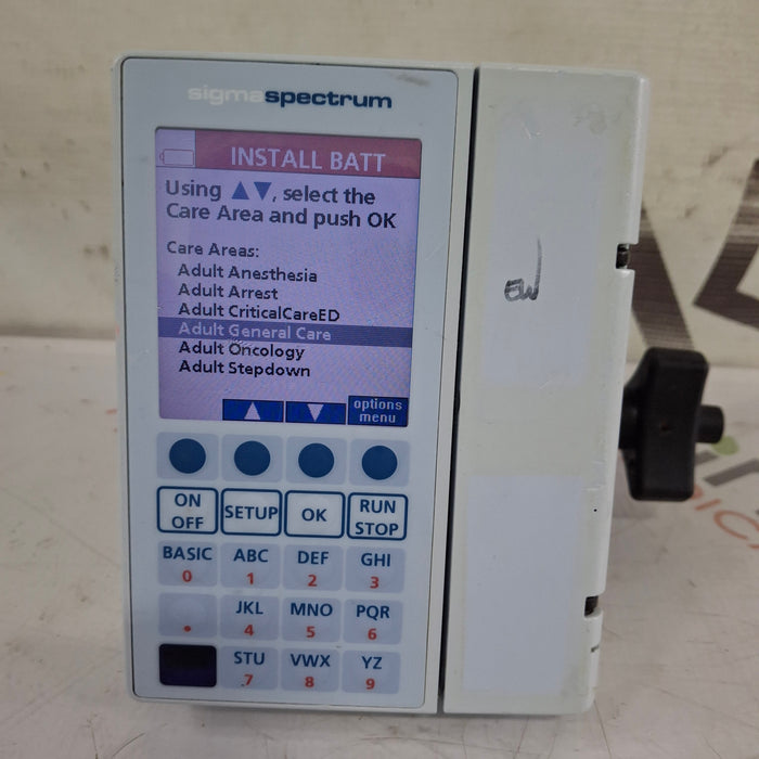 Baxter Baxter Sigma Spectrum 8.00.03 w/o Battery Infusion Pump Infusion Pump reLink Medical