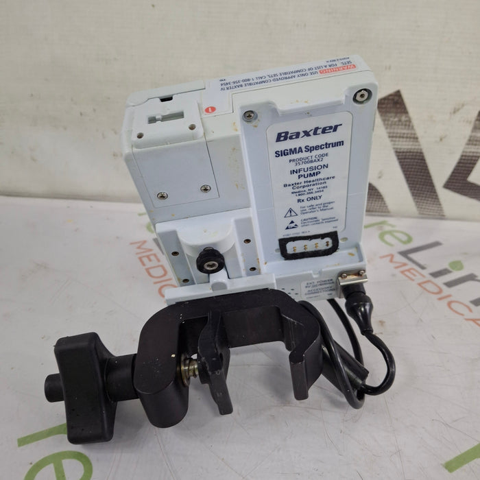 Baxter Baxter Sigma Spectrum 8.00.03 w/o Battery Infusion Pump Infusion Pump reLink Medical
