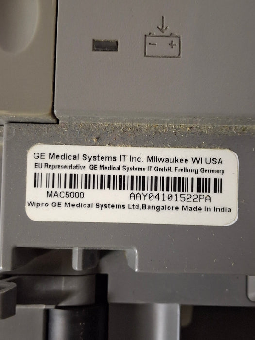 GE Healthcare GE Healthcare MAC 5000 ECG without CAM Module Cardiology reLink Medical