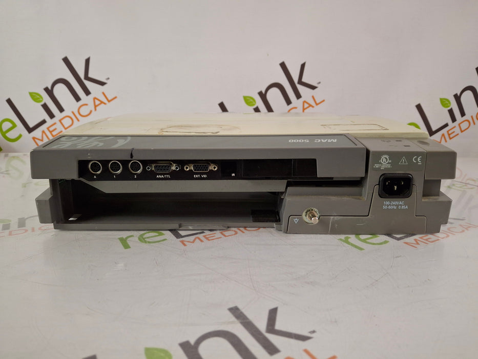 GE Healthcare GE Healthcare MAC 5000 ECG without CAM Module Cardiology reLink Medical