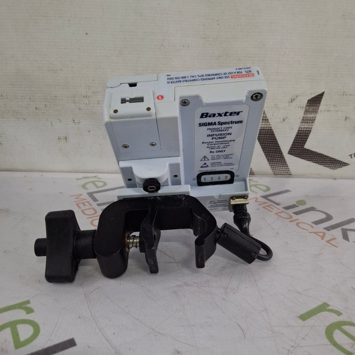 Baxter Baxter Sigma Spectrum 8.00.03 w/o Battery Infusion Pump Infusion Pump reLink Medical