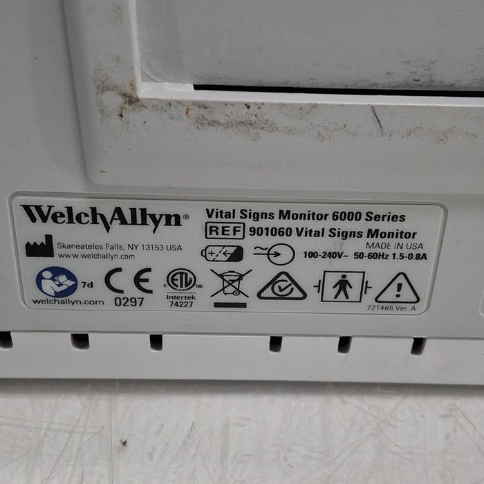 Welch Allyn Welch Allyn Connex 6800 - 68NCTX Nellcor SpO2, CO2, SureTemp Vital Signs Monitor Patient Monitors reLink Medical