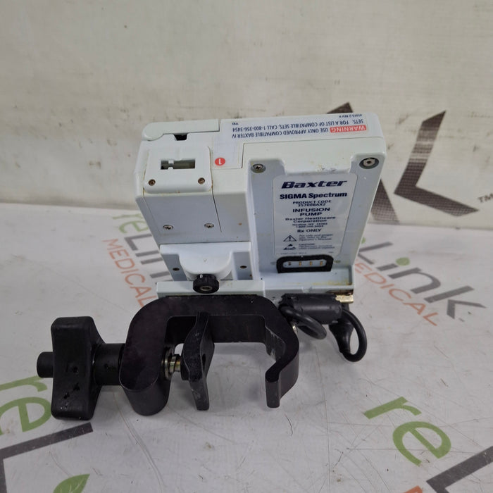 Baxter Baxter Sigma Spectrum 8.00.03 w/o Battery Infusion Pump Infusion Pump reLink Medical
