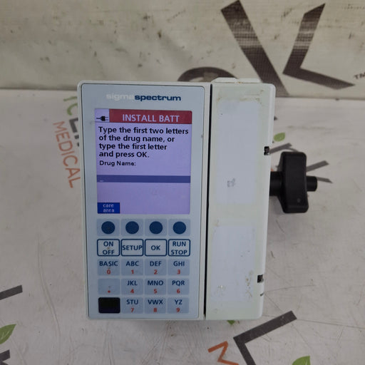 Baxter Baxter Sigma Spectrum 8.00.03 w/o Battery Infusion Pump Infusion Pump reLink Medical