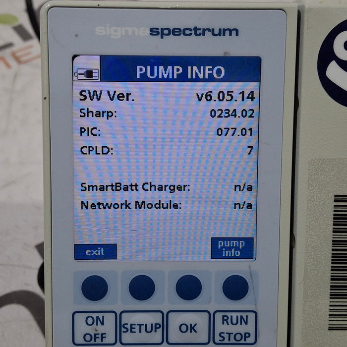 Baxter Baxter Sigma Spectrum 6.05.14 without Battery Infusion Pump Infusion Pump reLink Medical