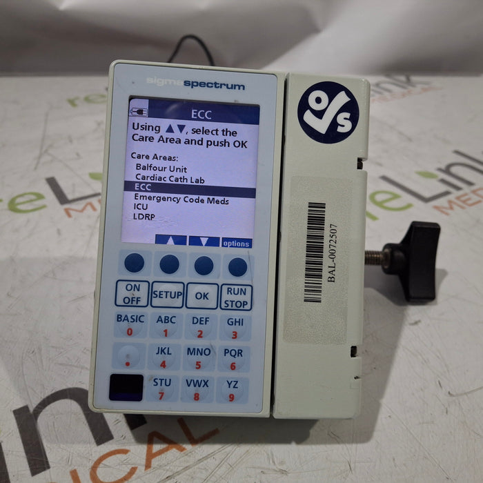 Baxter Baxter Sigma Spectrum 6.05.14 without Battery Infusion Pump Infusion Pump reLink Medical