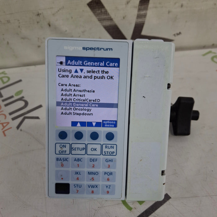 Baxter Baxter Sigma Spectrum 8.01.00 w/o Battery Infusion Pump Infusion Pump reLink Medical