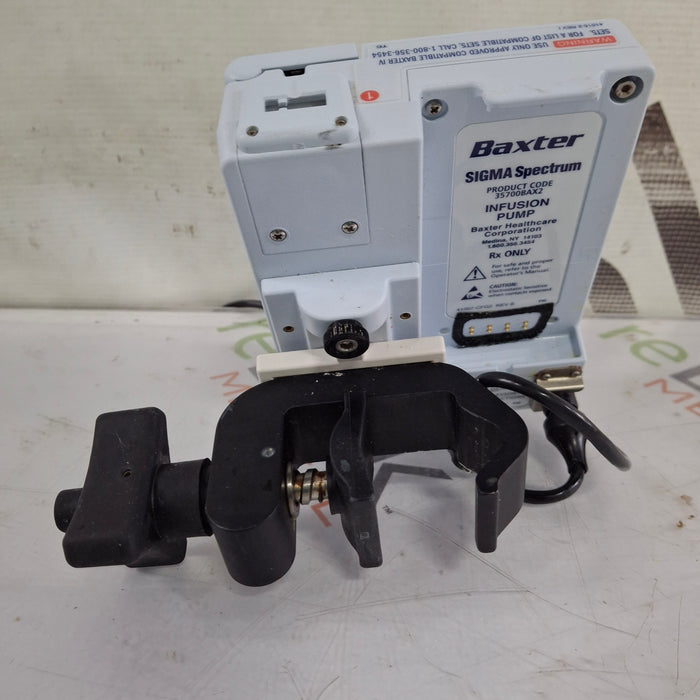 Baxter Baxter Sigma Spectrum 8.00.05 w/o Battery Infusion Pump Infusion Pump reLink Medical
