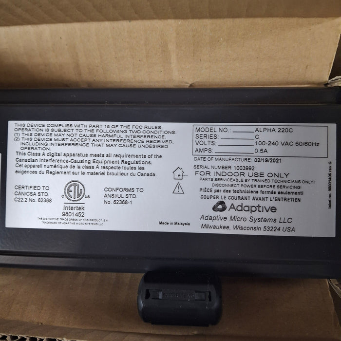 Adaptive Micro Systems Alpha 220C Indoor 3-Color LED Display