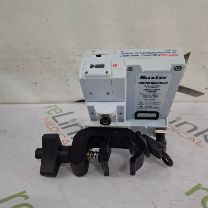 Baxter Baxter Sigma Spectrum 8.00.03 w/o Battery Infusion Pump Infusion Pump reLink Medical