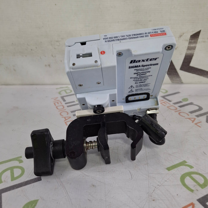 Baxter Baxter Sigma Spectrum 8.00.04 w/o Battery Infusion Pump Infusion Pump reLink Medical