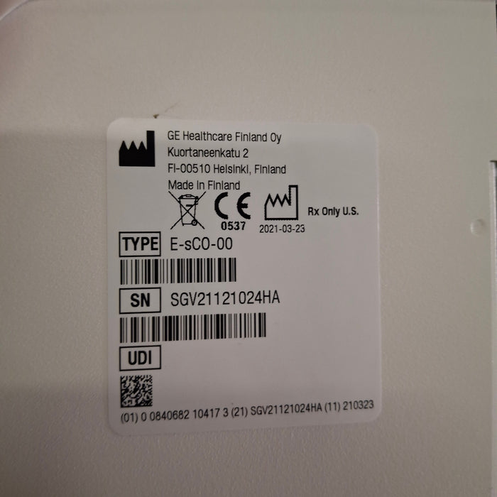 GE Healthcare E-sCO-00 Respiratory Module