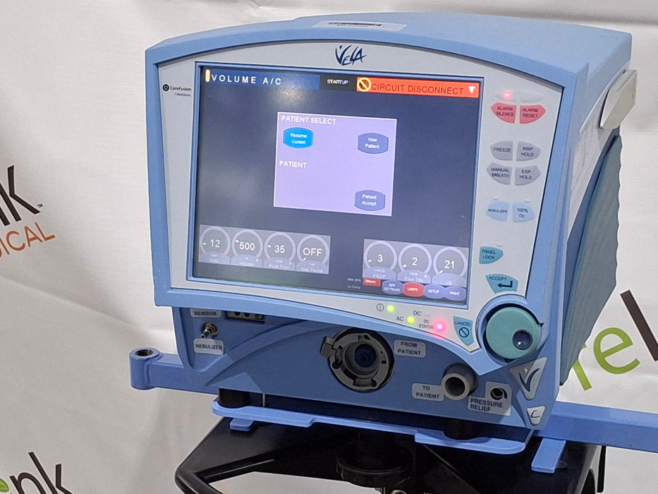 CareFusion CareFusion Vela Ventilator Respiratory reLink Medical
