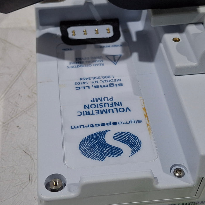 Baxter Baxter Sigma Spectrum w/Non Wireless or No Battery Infusion Pump Infusion Pump reLink Medical