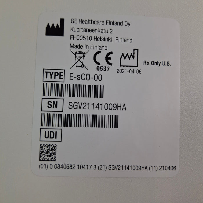 GE Healthcare E-sCO-00 Respiratory Module