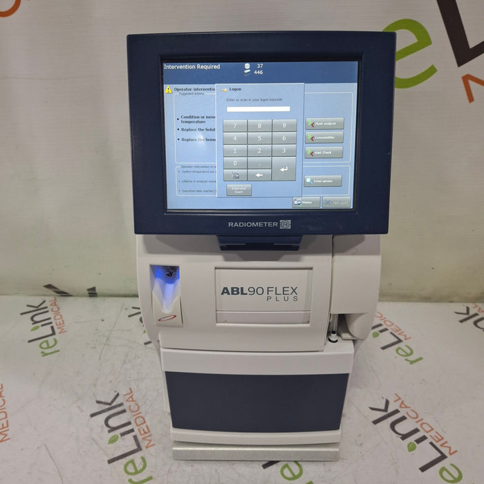 Radiometer Radiometer ABL90 Flex Plus Blood Gas Analyzer Clinical Lab reLink Medical