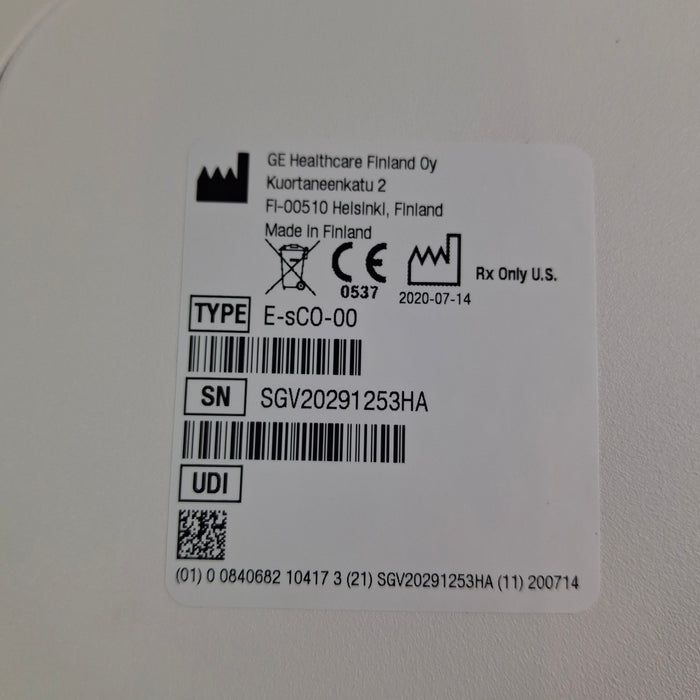 GE Healthcare GE Healthcare E-sCO-00 Respiratory Module Patient Monitors reLink Medical