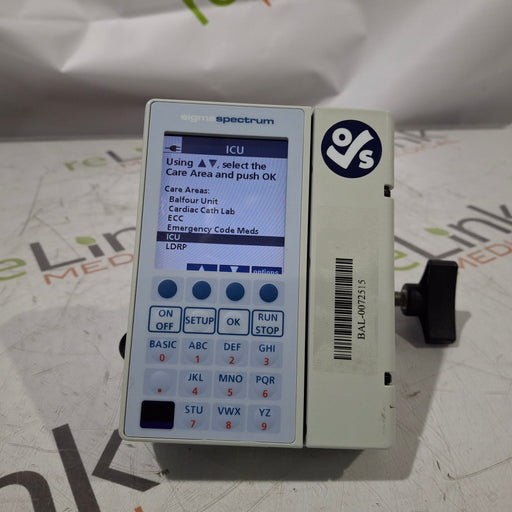 Baxter Baxter Sigma Spectrum 6.05.13 without Battery Infusion Pump Infusion Pump reLink Medical