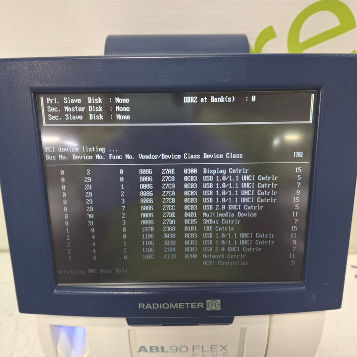 Radiometer ABL90 Flex Plus Blood Gas Analyzer