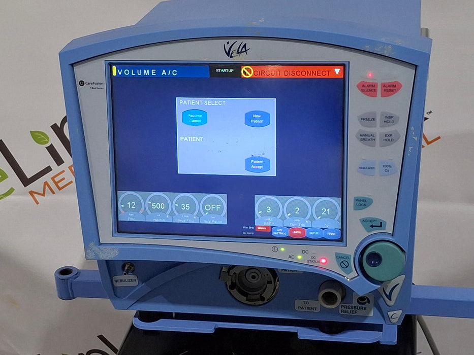 CareFusion Vela Ventilator