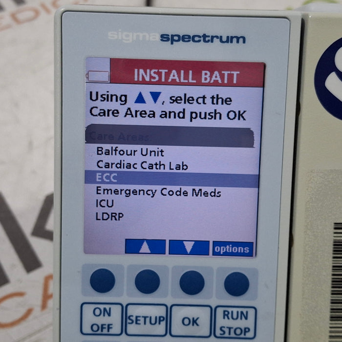 Baxter Baxter Sigma Spectrum 6.05.13 without Battery Infusion Pump Infusion Pump reLink Medical