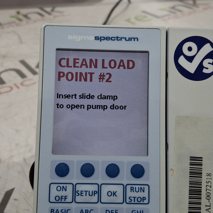 Baxter Baxter Sigma Spectrum 6.05.13 without Battery Infusion Pump Infusion Pump reLink Medical