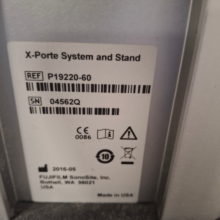 Sonosite X-Porte Mobile Cart w/ Control Panel