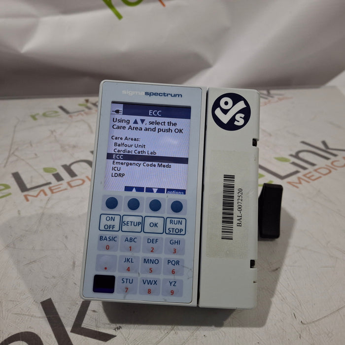 Baxter Sigma Spectrum 6.05.13 without Battery Infusion Pump
