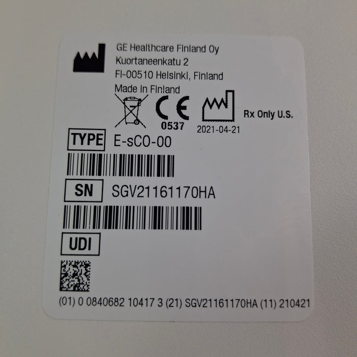 GE Healthcare E-sCO-00 Respiratory Module