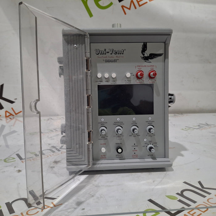 Impact Instrumentation Inc. Impact Instrumentation Inc. Uni-Vent 754 Portable Ventilator Respiratory reLink Medical