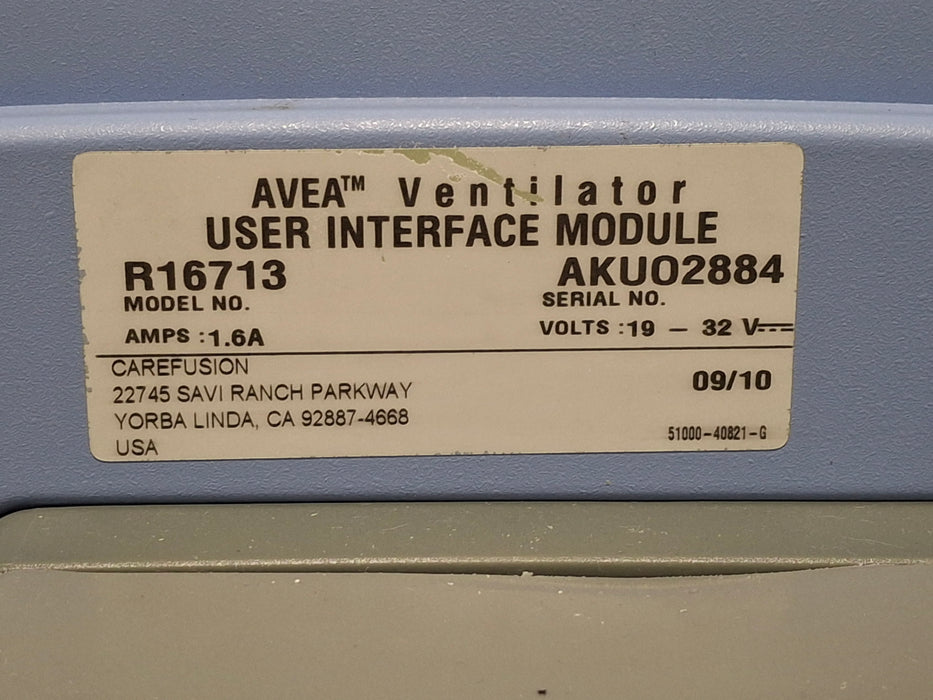 CareFusion CareFusion Avea Ventilator Respiratory reLink Medical