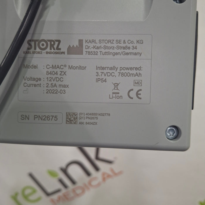 Karl Storz C-MAC 8404 ZX Video Laryngoscope