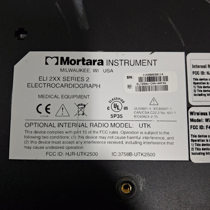 Mortara Mortara Eli 250c ECG Cardiology reLink Medical