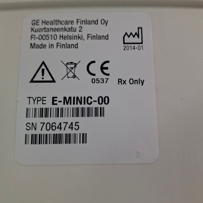GE Healthcare GE Healthcare E-miniC-00 CO2 Module Patient Monitors reLink Medical