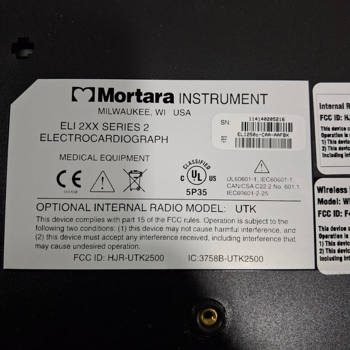 Mortara Eli 250c ECG